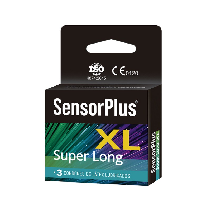 Condones Sensor Plus Super long XL -...