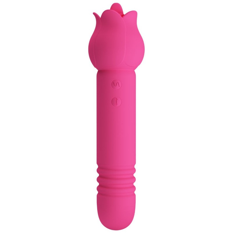 Chaley Vibrador Doble con Empuje y...