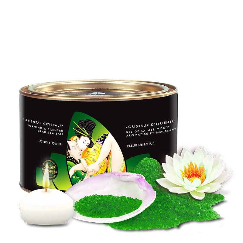Sales de Baño Shunga Flor de Loto 600 g