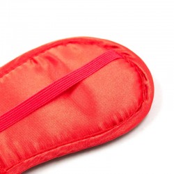 Antifaz Acolchado Satín Rojo 2