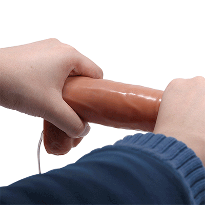 Arnés Con Vibrador Realista Piel Deslizable